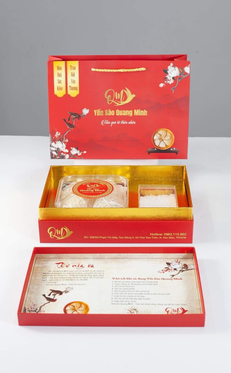 Hộp Quà Biếu 4 Tổ 30g