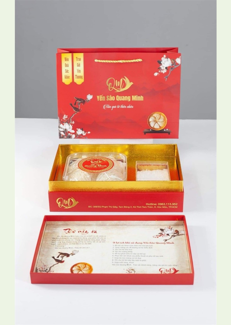 Hộp Quà Biếu 4 Tổ 30g